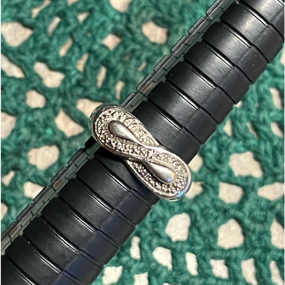 Sterling Silver Infinity Ring - Picture 3 of 11